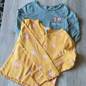 Girls long sleeve tops 2/$6